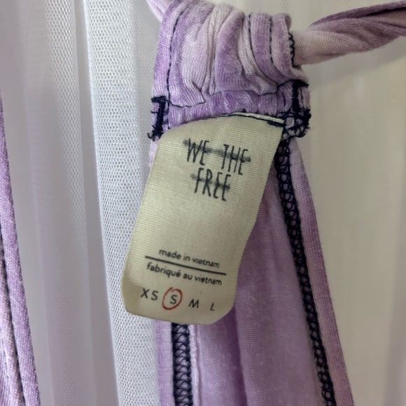 We The Free Purple Tank Top — Size Small - Picture 3 of 3